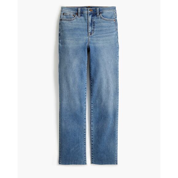J.Crew Stovepipe Straight Leg Jeans High-Rise Signature Stretch - Size 31 - Picture 1 of 11